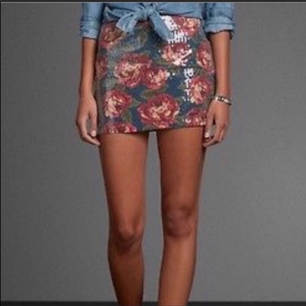 Abercrombie & Fitch Sequin mini skirt